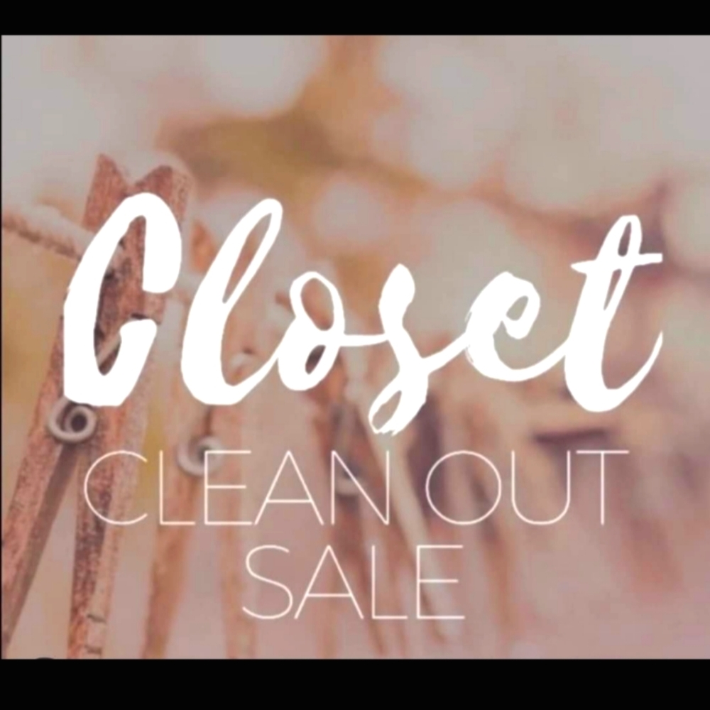 Closet clean out!